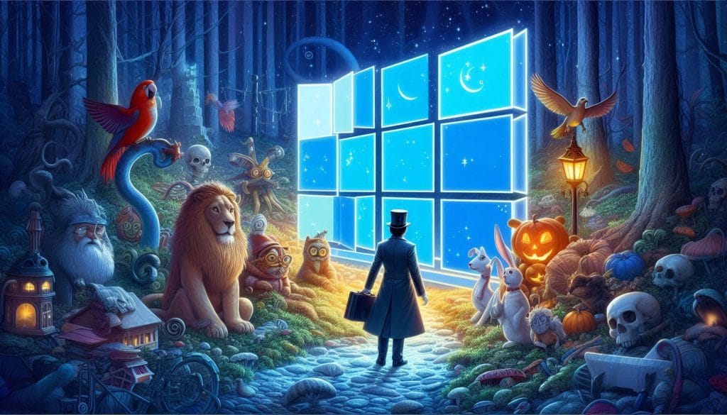 Remembering the Magic: Themes in Windows 7.