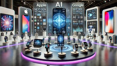 "Latest tech innovations from Apple, Google, and Samsung in 2025, featuring AI-driven devices, smartphones, and smart home technology.